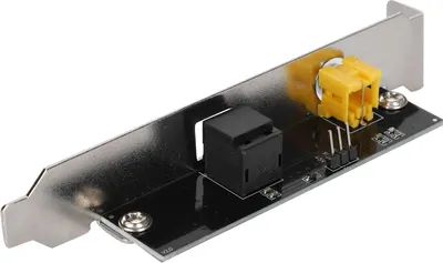 A digital baffle with SPDIF fiber coaxial gold-plated interface.