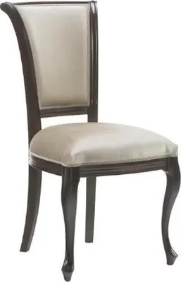 Image de Chaise rembourrée Gris Chaise Fauteuil relax Chaise de cuisine Chaise en bois