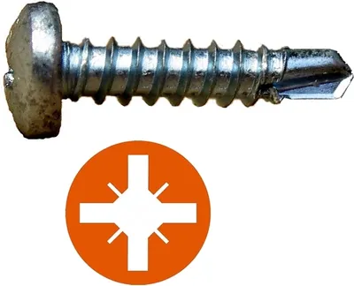 Produktbild von Bohrschraube DIN7504M-H vz 3,9 x 13 mm / Pck a 100 Stück
