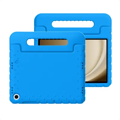 Produktbild von imoshion Schutzhülle mit Handgriff kindersicher Samsung Galaxy Tab A11 Plus / A9 Plus - Blau