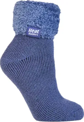Produktbild von Heat Holders Damen Bettsocken mit ABS Stopper | 1 Paar Antirutsch Kuschelsocken