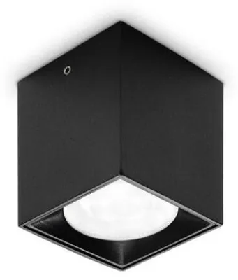 Produktbild von Zeitgenössische Deckenleuchte Dot Aluminium Schwarz Led Integriert 4W 3000K Ip20