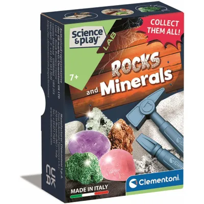 Obrázok produktu pre CLEMENTONI Science&Play Geological Miniset: Rocks and Minerals