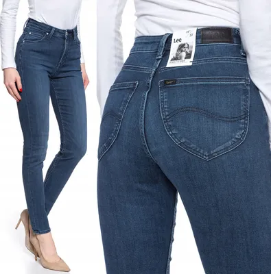 Immagine prodotto di LEE, Jeans da donna, Skinny fit, SCARLETT, W25 L31, Blau, Jeans, baggyjeans, buggy