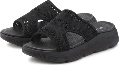 Produktbild von VIVANCE Pantolette Sommerschuh, offener Schuh, Sandale, Mule, schwarz Größe 41