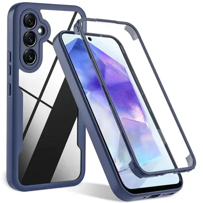 Obrázok produktu pre Techsuit ColorVerse 360 – ochrana obrazovky + puzdro na Samsung Galaxy A54 – modrý