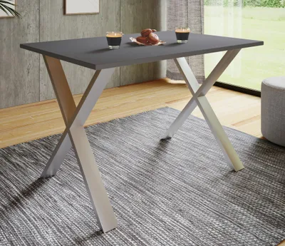 Produktbild von VCM Premium Holz Esstisch | H. 76 x B. 140 x T. 80 cm | Küchentisch Speisetisch Tisch Xona X