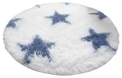 Produktbild von Runder, flauschiger Teppich für Mädchenzimmer, 60 cm Durchmesser, flauschiger Kreisteppich für Teenagerzimmer, Plüsch-Zotteliger Teppich, süßer Kinderzimmerteppich, weiche, runde, flauschige Schlafzimmerteppiche für Mädchen und Jungen, flauschiger Kreisteppich für Kinderzimmer, Spiel- und Lesezimmer, runder Teppich für Schlafzimmer, 60 x 60 cm großer, flauschiger Kreisteppich für Kinderzimmer, flauschiger Teppich für Teenagerzimmer, süße Zimmerdekoration für Babys