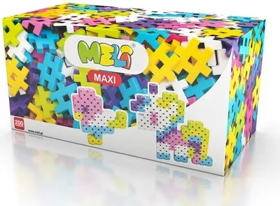 Zdjęcie produktu dla Klocki Meli Maxi Pink 200 elementów