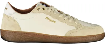 Produktbild von Herren-Sportschuhe in Weiß mit Kontrastdetails und herausnehmbarem Fußbett