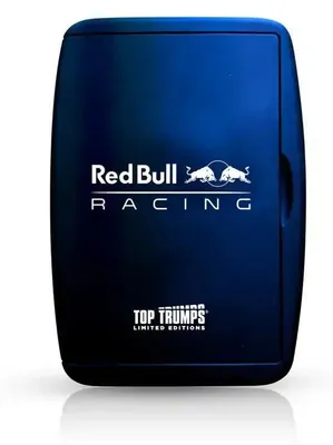 Zdjęcie produktu dla Gry tożsamościowe Red Bull Racing Max Verstappen Top Trumps Gra karciana