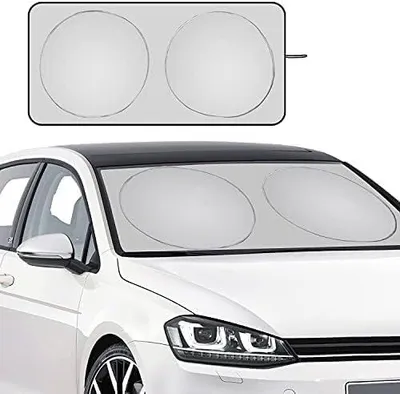 Produktbild von Autosonnenblende, Frontscheibenschutz, faltbare Windschutzscheibenabdeckung, Sonnenschutz gegen UV-Strahlen