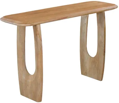 Zdjęcie produktu dla Konsola Braga - 120x40x76 cm - wykonana z litego drewna mango