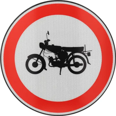 Produktbild von Moped Straßenschild "S51"