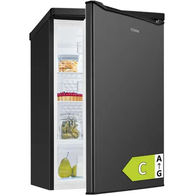 Produktbild von Bomann® Kühlschrank ohne Gefrierfach | | 85cm | Kühlschrank klein | leise | 126L | VS 7258 dark inox