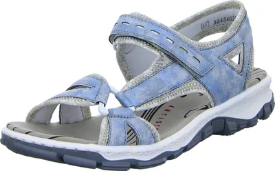 Produktbild von Rieker Damen  Sandalen & Sandaletten blau Gr. 36