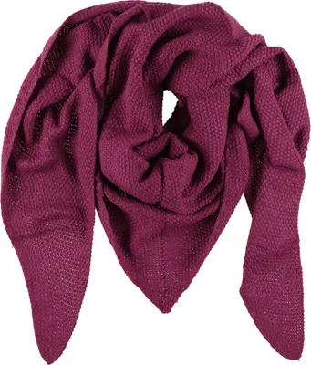 Produktbild von XXL Schal Damen Stricktuch Dreiecksschal Winterschal Lila