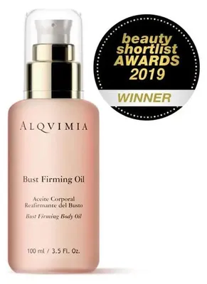 Image de Huile corporelle raffermissante pour le buste Alqvimia, 100 ml