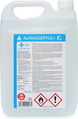 Obrázek produktu pro Alpinuseptol+ Neutrální dezinfekční prostředek na povrchy 5000ml