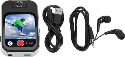 Obrázek produktu pro Bluetooth MP3 přehrávač se sportovním klipem, 2,02palcovým HD dotykovým displejem, přenosný hudební a video diktafon pro běhání, jízdu na kole