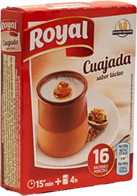 Produktbild von Puddingpulver. Cuajada Royal 48g