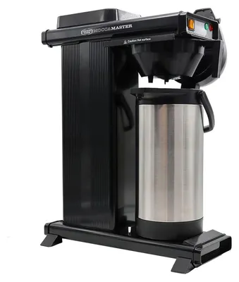 Zdjęcie produktu dla Moccamaster 29263, Przelewowy ekspres do kawy, Kawa mielona, 2400 W, Czarny, Stal nierdzewna