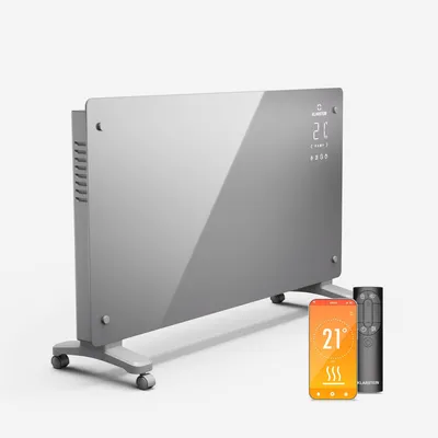 Obrázek produktu pro Klarstein Bansin Crystal Smart Konvektor 2500, 2500 W, Aplikace, 5-50 °C, LED displej, Dotykový displej