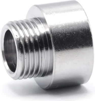 Productafbeelding van Verloopnippel 3/4inch binnen-draad naar 1/2inch buiten-draad, Chroom