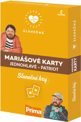 Produktbild von Slunečná - Mariášové karty jednohlavé