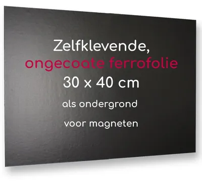 Image de Film magnétique adhésif pour applications magnétiques