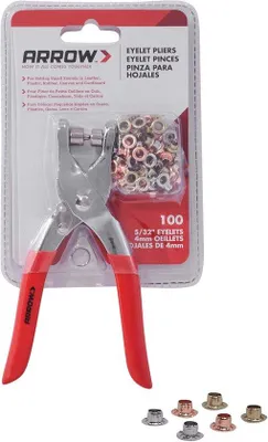 Produktbild von Famanu Ösen-Set 5/32 Zoll - inklusive Zange und 100 Ösen