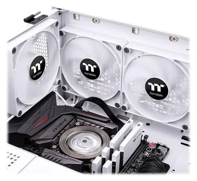 Productafbeelding van Thermaltake CT120 PC-ventilator, wit, 2 stuks