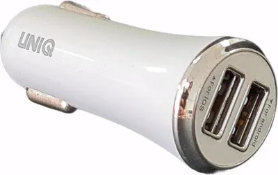 Immagine prodotto di Caricabatterie da auto da 3,4 A con cavo Lightning
