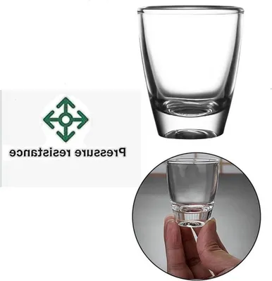 Robuste Gläser Shotgläser von 30 ml für Tequila, Wodka, Likör und Ouzo - Perfekt für Partys und Veranstaltungen