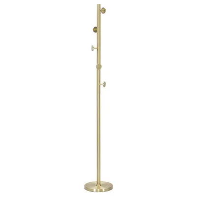 Zdjęcie produktu dla Stojak na ubrania, złoty, 190 cm