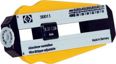Zdjęcie produktu dla C.K Tools 330011 ściągacz izolacji czarny, srebrny, żółty