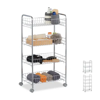 Produktbild von relaxdays Rollregal aus Metall