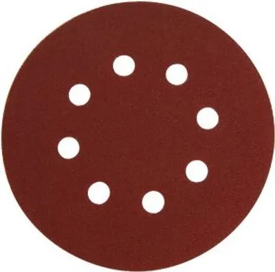 Produktbild von EXTOL PREMIUM 8803584 Schleifpapiere geschnitten, Klett, Packung. 10 Stück, 150 mm, P100