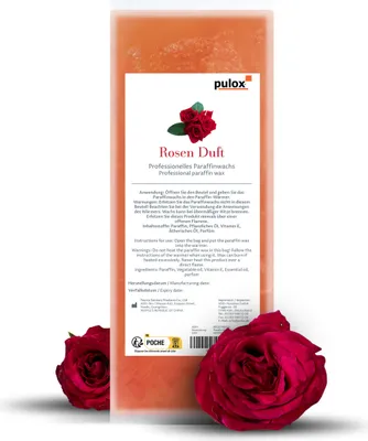 Produktbild von Pulox Paraffin-Wachs - Duft: Rose - 450 g - 1 Stk.