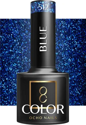 Produktbild von OCHO NAILS Hybrid-Nagellack blau 512 - 5 g