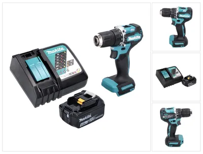 Obrázok produktu pre Akumulátorový vŕtací skrutkovač Makita DDF 487 RM1 18 V 40 Nm + 1x akumulátor 4,0 Ah + nabíjačka