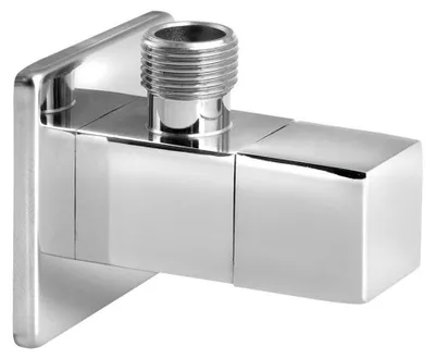 Obrázek produktu pro Aqualine Rohové ventily - Rohový ventil 1/2"x3/8", bez matky, chrom 5318
