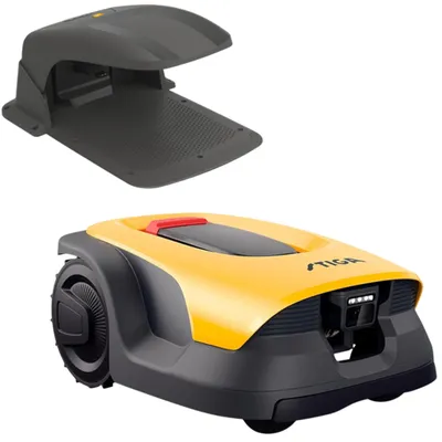 Produktbild von STIGA A 6v Mähroboter bis 600 m², kabellos, KI-Kamera App-Steuerung inkl. Garage