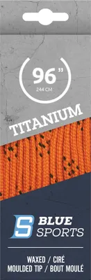 Produktbild von Schnürsenkel Blue Sports Titanium Pro gewachst orange 96"/244cm
