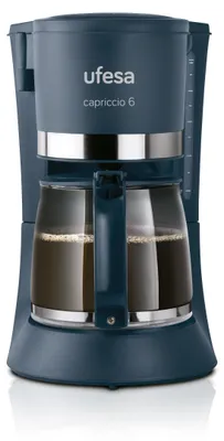 Produktbild von Ufesa CG7114 Capriccio Tropfkaffeemaschine, 6 Tassen, 600W, 0.6L Karaffe, Anti-T