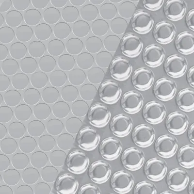 Produktbild von Poolabdeckung Silber 450 x 220 cm aus PE