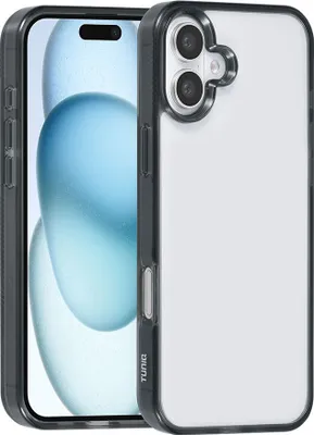 Produktbild von TUNIQ iPhone 16 Plus Back cover case - Silicone - Black