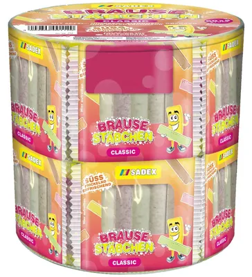 Produktbild von Sadex Brause Stäbchen Classic 60x5er