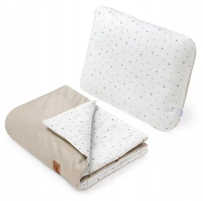 Obrázek produktu pro Jukki mušelínový set do kočárku – Little Stars & Ecru Velvet