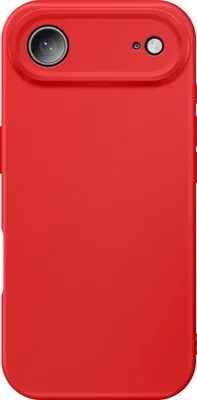 Immagine prodotto di Avizar, iPhone 17 Air custodia in silicone morbida al tatto, rosso